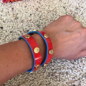 Tory Burch double wrap bracelet